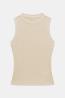 Guess Top SL FRANCINE SMOCK HOTFIX TOP Beige - Foto 1