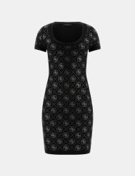 Guess Vestiti W6RK92Z3JD2 SS RHINESTONES Nero 