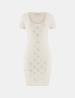 Guess Vestiti W6RK92Z3JD2 SS RHINESTONES Beige - Foto 1