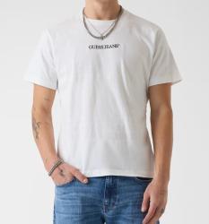 Guess T-shirt M6GIZ3KE942 GJ REG FIT JACQUARD Bianco