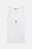 Guess Canotte W4YP48KA0H GJ TANK TOP SLIM Bianco  - Foto 1