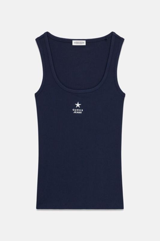 W4YP48KA0H GJ TANK TOP SLIM Blu Scuro 