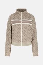 Guess Felpe V6GQ06K2957 4G JACQUARD FULL ZIP Beige