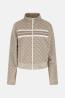 Guess Felpe V6GQ06K2957 4G JACQUARD FULL ZIP Beige - Foto 1
