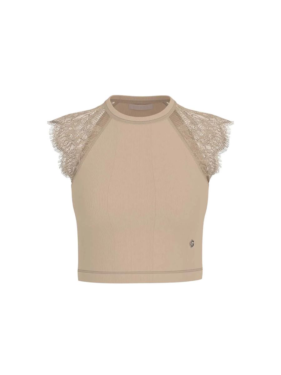 Guess Top W6GZ010606 MILLIE SEAMLESS Beige