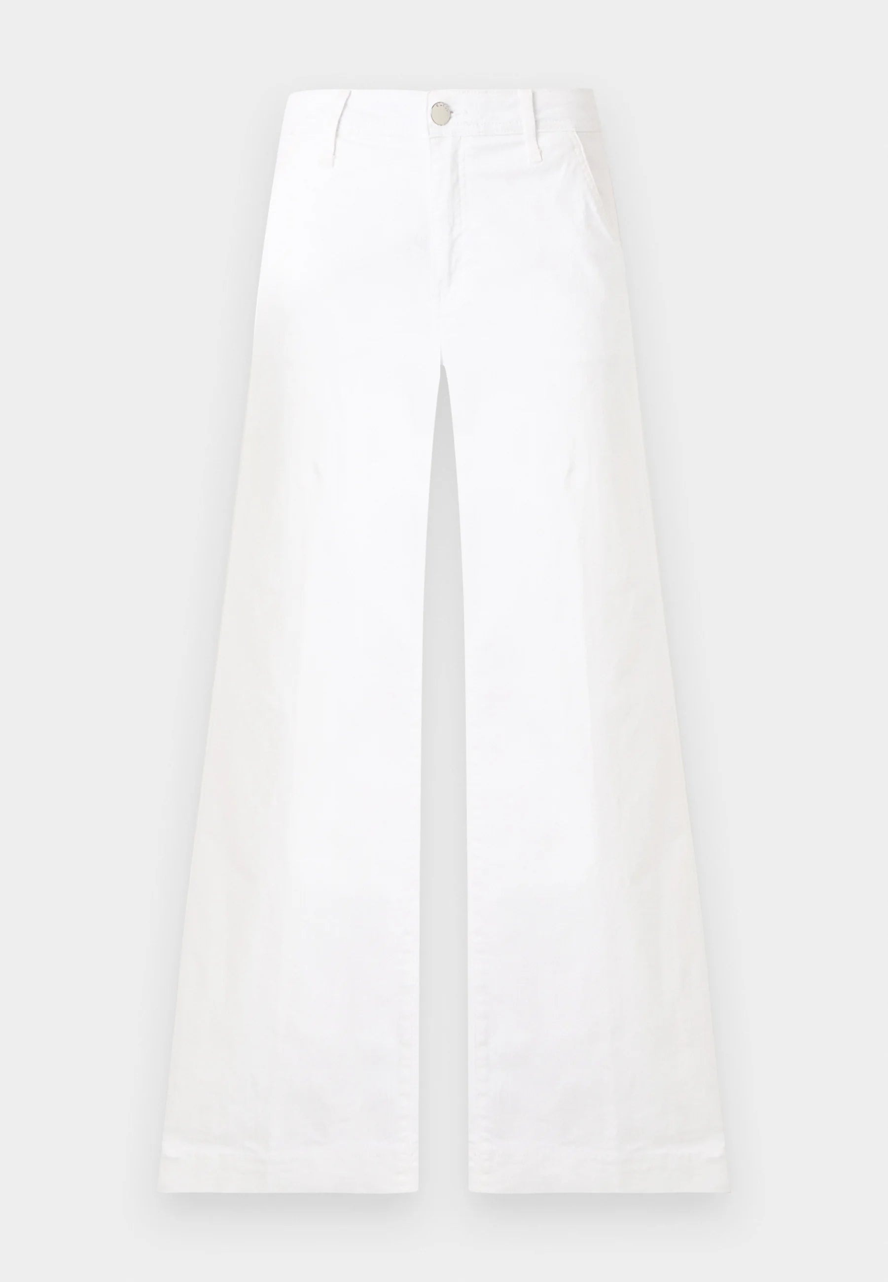 Guess Jeans W6GA1LD0707 ZOYA WIDE CROP Bianco