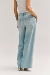W6GA1LD0689 ZOYA WIDE LEG CROP Denim Chiaro