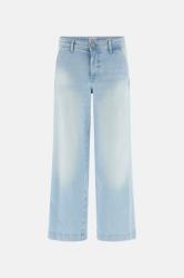 Guess Jeans W6GA1LD0689 ZOYA WIDE LEG CROP Denim Chiaro