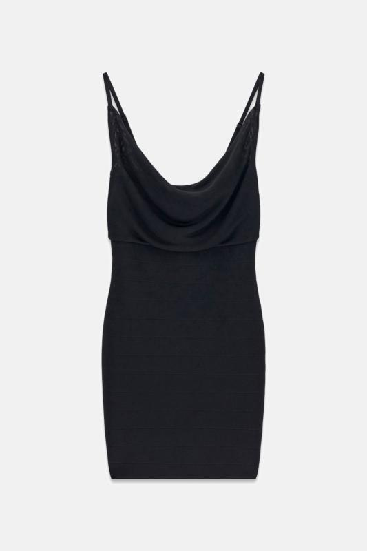 W6GK83Z0686 SL COWL ARISA BANDAGE Nero 