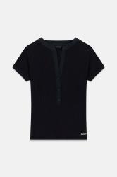 Guess Maglia W6GP09K2931 SS CHARLINE SERAFINO Nero
