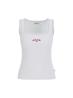 Guess Canotte W6GPZ2KA0HI GJ RIB EMBRO TANK Bianco - Foto 1