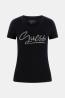 Guess T-shirt W6RI24J1314 SS CN SCRIPT TEE Nero  - Foto 1