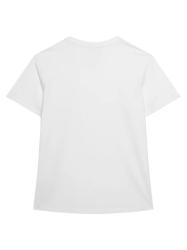 GJ SS CN REG MINI TRIANGLE TEE Bianco