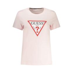 Guess T-shirt SS CN ORIGINAL TEE Rosa