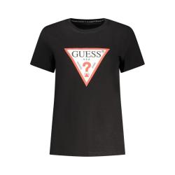 Guess T-shirt SS CN ORIGINAL TEE Nero