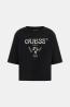 Guess T-shirt AURELIE BOXY TEE Nero - Foto 1