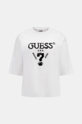 Guess T-shirt AURELIE BOXY TEE Bianco