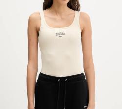 Guess Top W6RP20KA0H1 GJ TANK TOP SLIM RIB EMRO Bianco