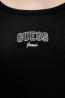 Guess Top W6RP20KA0H1 GJ TANK TOP SLIM RIB EMRO Nero  - Foto 2