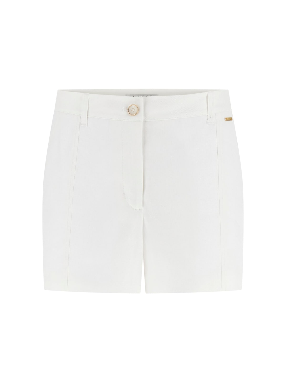 Guess Pantaloncini W5GD1WWH5L2 ISABEAU LINEN  Bianco 