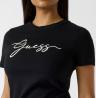 Guess T-shirt V6GI01K2962 CIRCLE SS CN T-SHIRT Nero - Foto 2