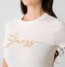 Guess T-shirt V6GI01K2962 CIRCLE SS CN T-SHIRT Bianco - Foto 2