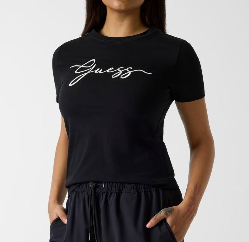 V6GI01K2962 CIRCLE SS CN T-SHIRT Nero