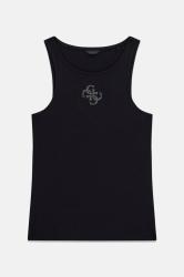 Guess Canotte W6RP39KD092 SL ROUND NK GUENDALINDA TOP Nero 
