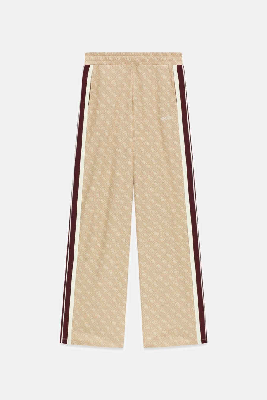 Guess Tute V6GB04K2955 4G JACQUARD STRAIGHT Beige Bordeaux