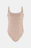 Guess Costume E6GJ47KCBJ0 4G ONE PIECE Beige - Foto 1