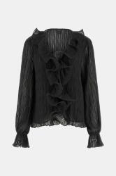 Guess Maglia W6RH31EI342 LS FAYE YOP Nero 