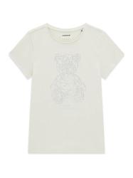 Guess T-shirt V6GI12K3325 ROMY S CN Bianco