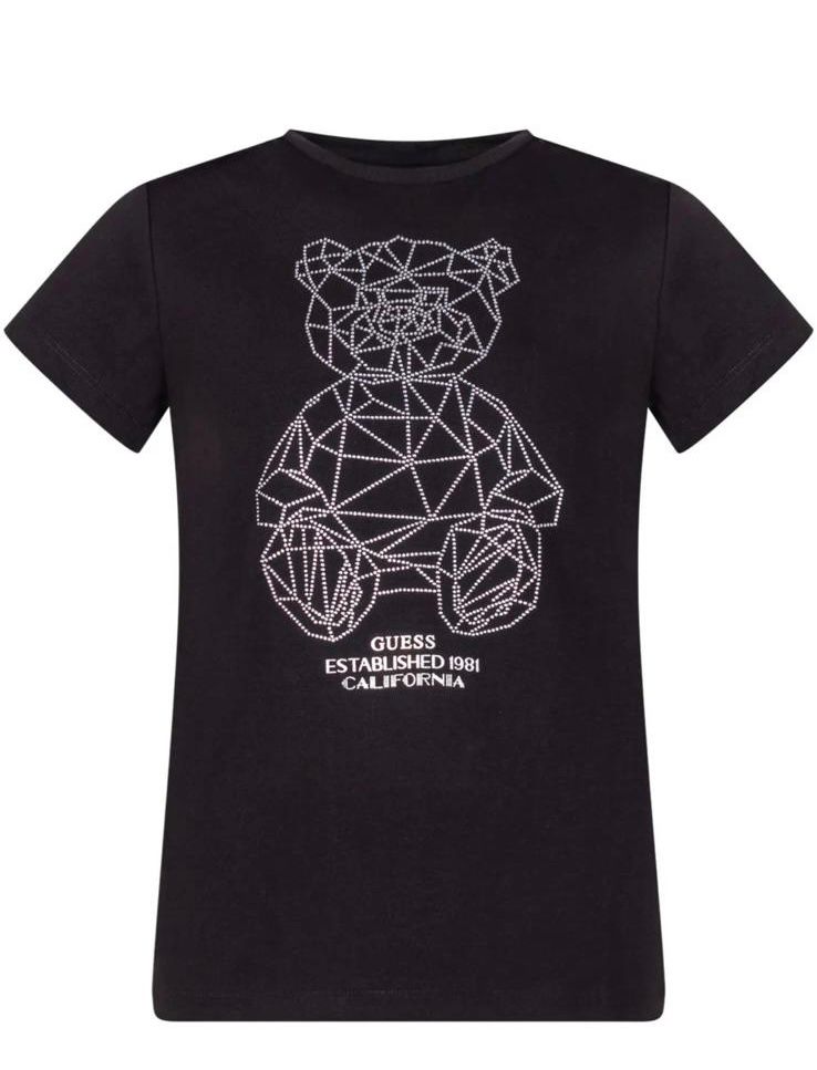 Guess T-shirt V6GI12K3325 ROMY S CN Nero