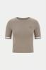 Guess Top V6RP02Z4692 PEPI 4G SEAMLESS Beige - Foto 1