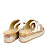 Alviero Martini Sandali N 2493 0371 FIBIA ORO Beige - Foto 3