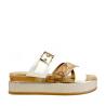 Alviero Martini Sandali N 2493 0371 FIBIA ORO Beige - Foto 1