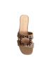 Gold&gold Sandali GK219 FIBBIA PIETRE Marrone - Foto 2