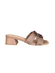 Gold&gold Sandali GK219 FIBBIA PIETRE Marrone