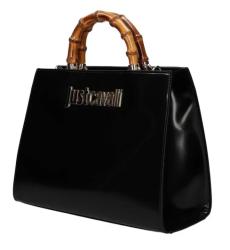 80RA4BD3 METAL LETTERING BAMBOO-STYLE 3 BAGS BOX Nero 