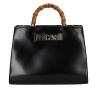 Just Cavalli Shopper 80RA4BD3 METAL LETTERING BAMBOO-STYLE 3 BAGS BOX Nero  - Foto 1