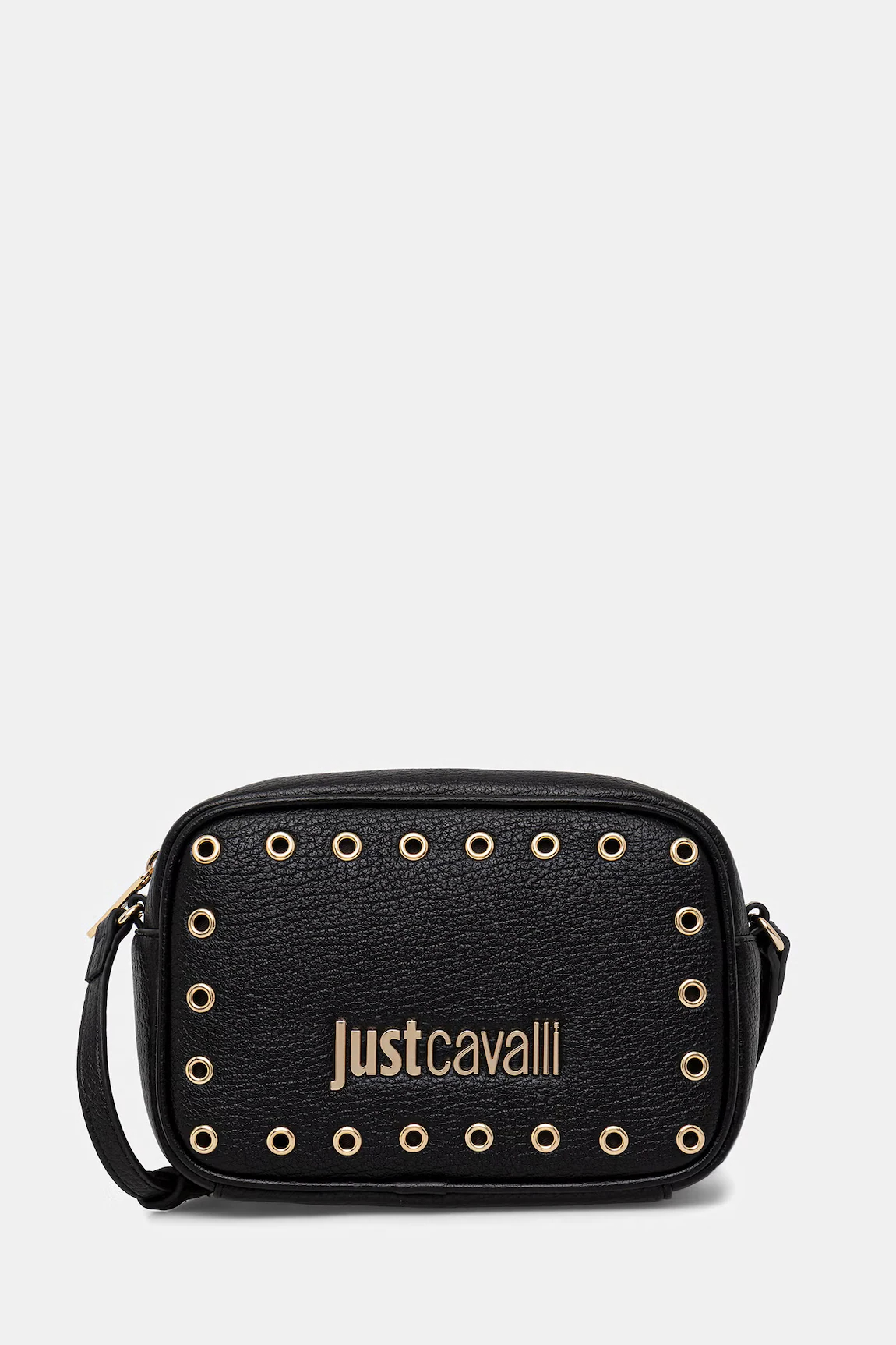 Just Cavalli Borse tracolla 80RA4BU3 ITEMS 5 MINI EYELETS-STYLE 3 BAGS GRAINY Nero 