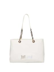 Just Cavalli Borse a spalla 80RA4BB9 METAL LETTERING-STYLE 5 Bianco