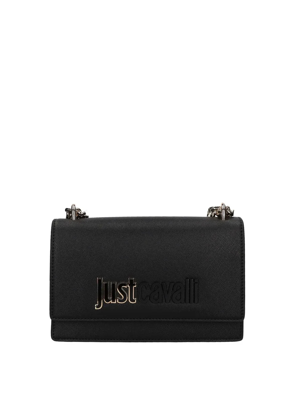 Just Cavalli Borse tracolla 80RA4BBA METAL LETTERING-STYLE 6 Nero