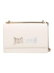 Just Cavalli Borse tracolla 80RA4BBA METAL LETTERING-STYLE 6 Bianco