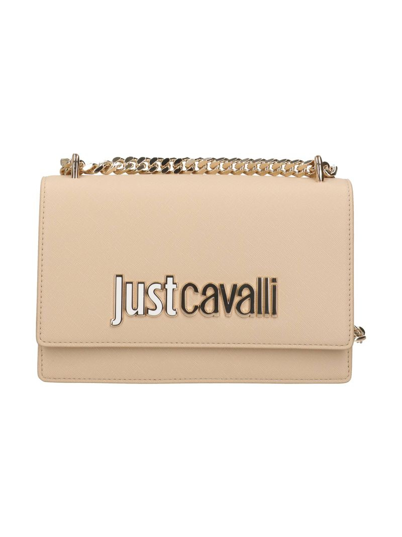 Just Cavalli Borse tracolla 80RA4BBA METAL LETTERING-STYLE 6 Beige