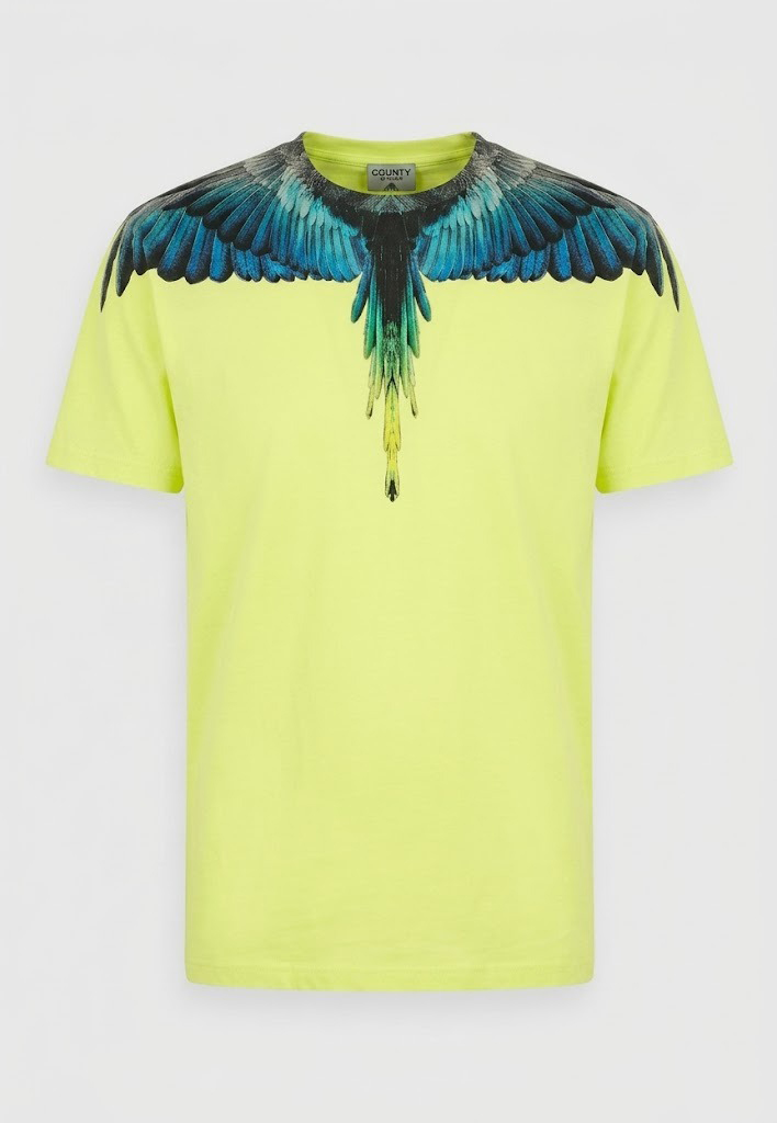 County Of Milan T-shirt JERSEY T-SHIRT MAN Giallo
