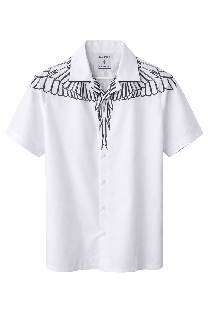 County Of Milan Camicia POPELINE SHIRT MAN Bianco
