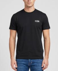 Icon T-shirt IUPRET001 RICAMO BASIC Nero 