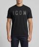 Icon T-shirt IUT025 LOGO BORCHIATO Nero  - Foto 1