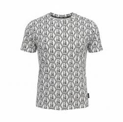 Icon T-shirt IUT039 HIVE CODE ALL OVER Bianco 